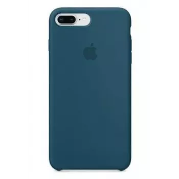 Capa em silicone Apple para iPhone 8 Plus / 7 Plus Cosmo Blue