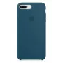 Capa em silicone Apple para iPhone 8 Plus / 7 Plus Cosmo Blue