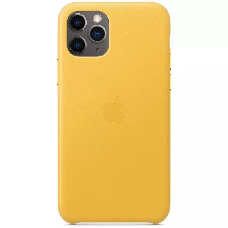 Capa em pele Apple para iPhone 11 Pro MWYA2ZM/A Meyer Lemon