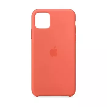 Capa em silicone Apple para iPhone 11 Pro Max MX022ZM/A laranja