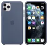 Capa em silicone Apple para iPhone 11 Pro Max MX032ZM/A azul Alasca
