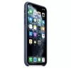 Capa em silicone Apple para iPhone 11 Pro Max MX032ZM/A azul Alasca
