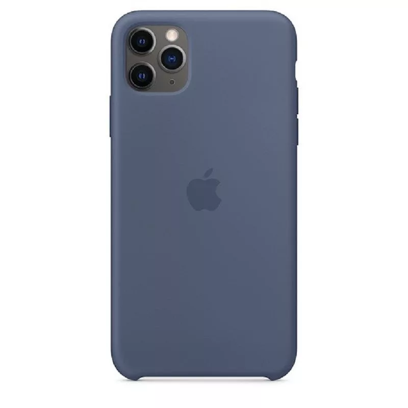 Capa em silicone Apple para iPhone 11 Pro Max MX032ZM/A azul Alasca