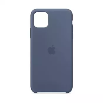 Capa em silicone Apple para iPhone 11 Pro Max MX032ZM/A azul Alasca