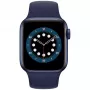 Apple Watch Series 6 GPS, 44mm caixa em alumínio com bracelete desportiva Deep Navy