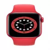 Apple Watch Series 6 GPS 44mm caixa em alumínio PRODUCT (RED) com bracelete desportiva - Regular vermelha