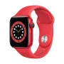 Apple Watch Series 6 GPS 44mm caixa em alumínio PRODUCT (RED) com bracelete desportiva - Regular vermelha