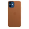 Capa em pele Apple com MagSafe para iPhone 12 mini California Poppy