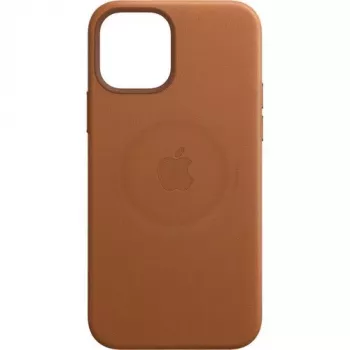Capa em pele Apple com MagSafe para iPhone 12 mini California Poppy