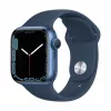 Apple Watch Series 7 GPS, 41mm caixa de alumínio azul com Sport Band - Regular Abyss Blue