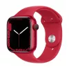 Apple Watch Series 7 GPS, 45mm caixa em alumínio (PRODUCT)RED com bracelete desportiva - Regular