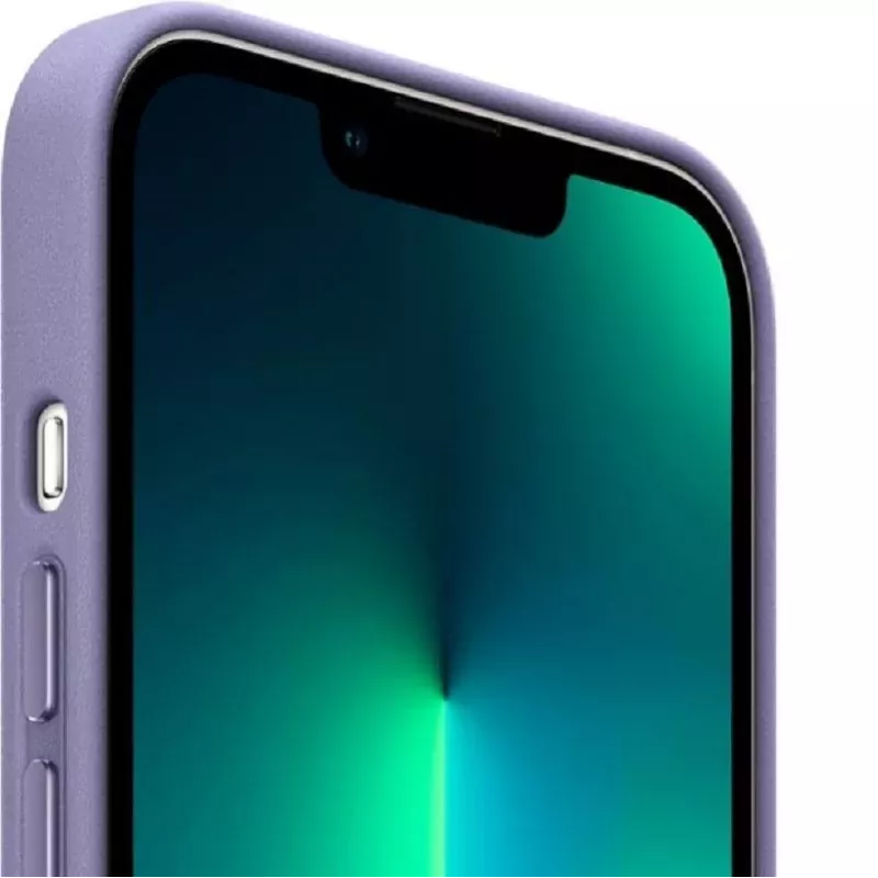 Capa em pele Apple para iPhone 13 Pro Max com MagSafe Wisteria
