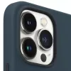Capa em silicone Apple para iPhone 13 Pro com MagSafe Abyss Blue