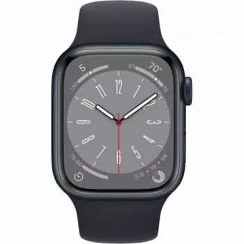 Apple Watch Series 8 GPS 41mm Caixa de Alumínio Midnight com Bracelete Sport Midnight - Regular