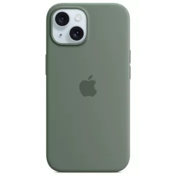 Apple iPhone 15 Capa de Silicone com MagSafe - Cypress