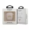 Guess Apple AirPods 1/2 Capa 4G Script Metal Collection rosa
