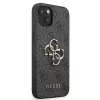 Guess GUHCP13M4GMGGR iPhone 13 / 14 / 15 6,1 Capa Rígida com Fecho Cinzenta