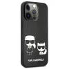 Karl Lagerfeld Apple iPhone 13 Pro Capa em pele PU Choupette preta
