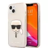 Karl Lagerfeld Apple iPhone 13 TPU Full Glitter Head Case dourada
