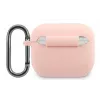 Lacoste Apple AirPods 3 Capa de silicone líquido com logótipo impresso brilhante rosa