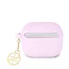 Guess Apple AirPods 3 Capa de silicone Charms roxa