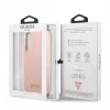 Guess Capa de silicone Metal Logo para Samsung Galaxy S22 Plus - rosa