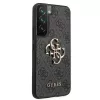 Guess GUHCS22S4GMGGR S901 Capa rígida para Samsung Galaxy S22, cinzento, 4G Big Metal Logo
