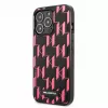 Karl Lagerfeld Apple iPhone 13 Pro Capa Monogram Plaque preta rosa