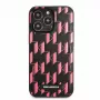 Karl Lagerfeld Apple iPhone 13 Pro Capa Monogram Plaque preta rosa