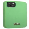 Lacoste Apple iPhone 14 Capa traseira Iconic Petit Pique Logo verde