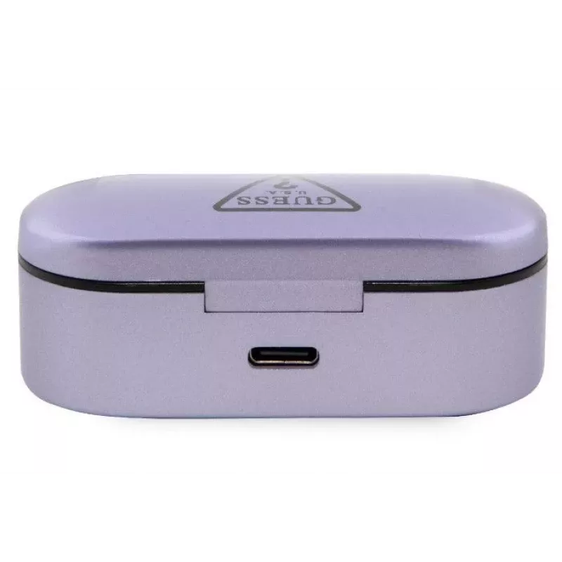 Guess Auscultadores True Wireless Triangle Logo BT5.0 Stereo lilás