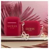 Guess Capa de Silicone para Apple AirPods 1/2 Classic Logo Gold com 4G Anhänger magenta
