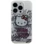 Hello Kitty HKHCP15SHDGPHT iPhone 15 / 14 / 13 6,1 Capa Rígida IML Kitty On Bricks Graffiti branca