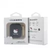Hello Kitty Capa de Silicone Líquido 3D Kitty Head Logo para AirPods 1/2 preta