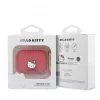 Hello Kitty Capa de Silicone para Apple AirPods Pro 3D Kitty Head vermelha