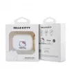 Hello Kitty Capa de Silicone para Apple AirPods Pro 3D Kitty Head branca
