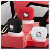 Hello Kitty Capa de Silicone para Apple AirPods Pro 3D Kitty Head branca
