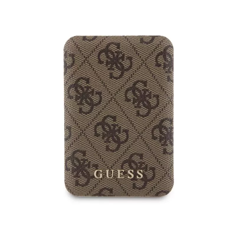 Guess Power Bank MagSafe 5000mAh 4G PU castanha