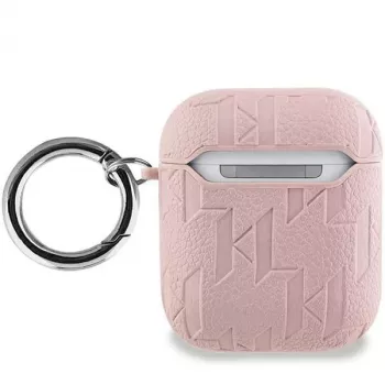 Karl Lagerfeld Capa Ikonik Saffiano para Apple iPhone 14 Pro Max - rosa
