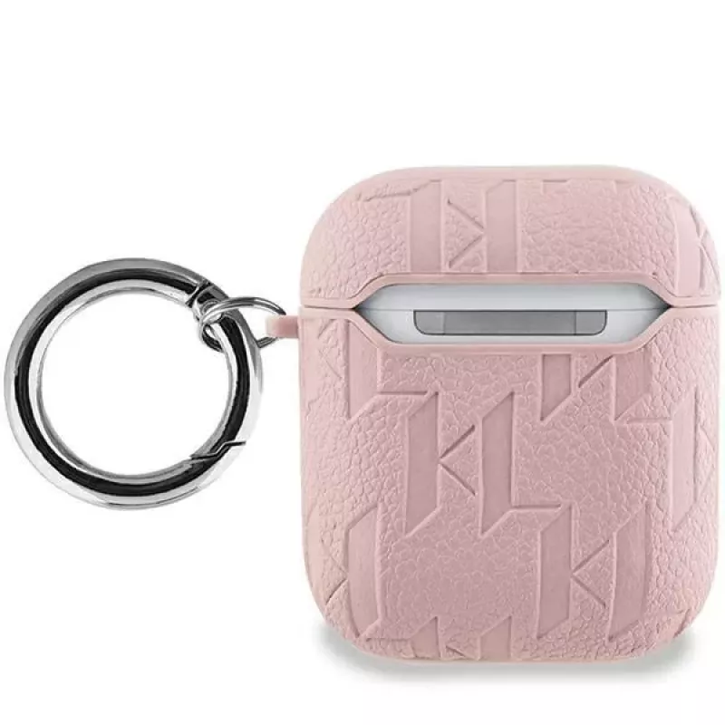Karl Lagerfeld Capa Ikonik Saffiano para Apple iPhone 14 Pro Max - rosa