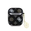 Guess Capa PU 4G Peony Charm para AirPods 1/2 preto