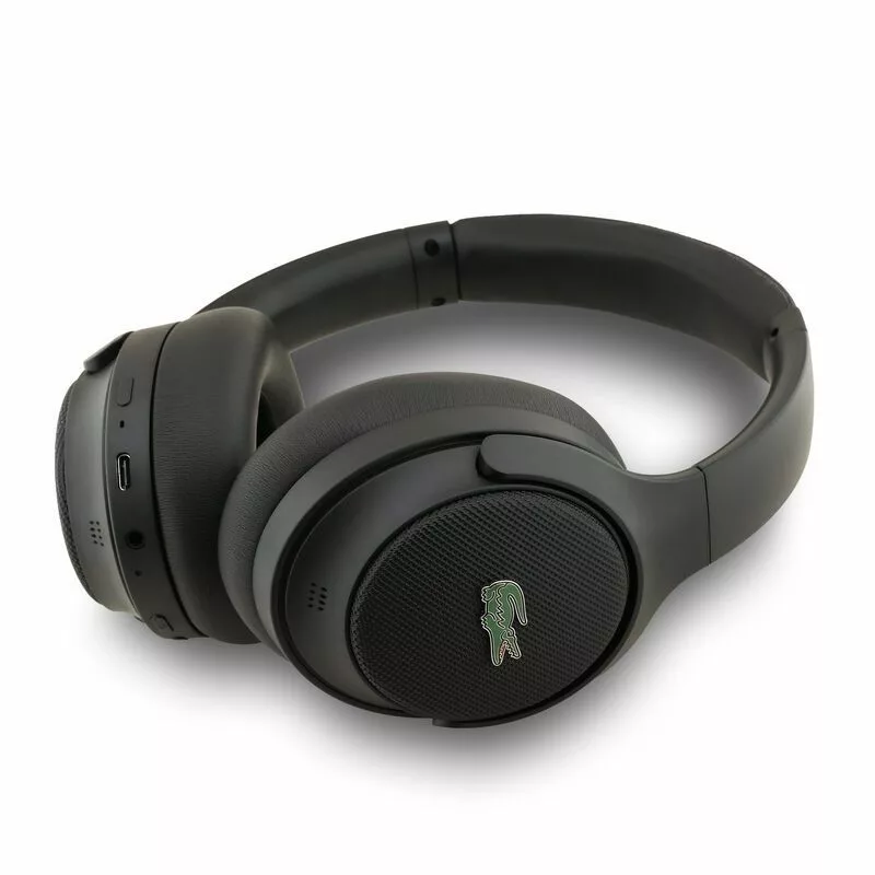 Lacoste Auscultadores sem fios ANC/ENC Petit Pique preto