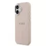 Capa MagSafe Guess em PU Saffiano para Apple iPhone 17, rosa