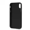 Capa rígida Signature BMW em carbono verdadeiro para Apple iPhone XR, preta