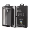 Capa rígida em silicone BMW para Apple iPhone XR, preta M Collection