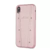 Capa rígida Kaia Guess para iPhone XR - rosa-ouro