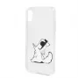 Capa Fun No Rope Karl Lagerfeld para Samsung Galaxy S10e, transparente