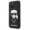Capa em silicone Iconic Karl Lagerfeld para Apple iPhone 11 Pro, preta