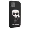 Capa em silicone Iconic Karl Lagerfeld para Apple iPhone 11 Pro, preta