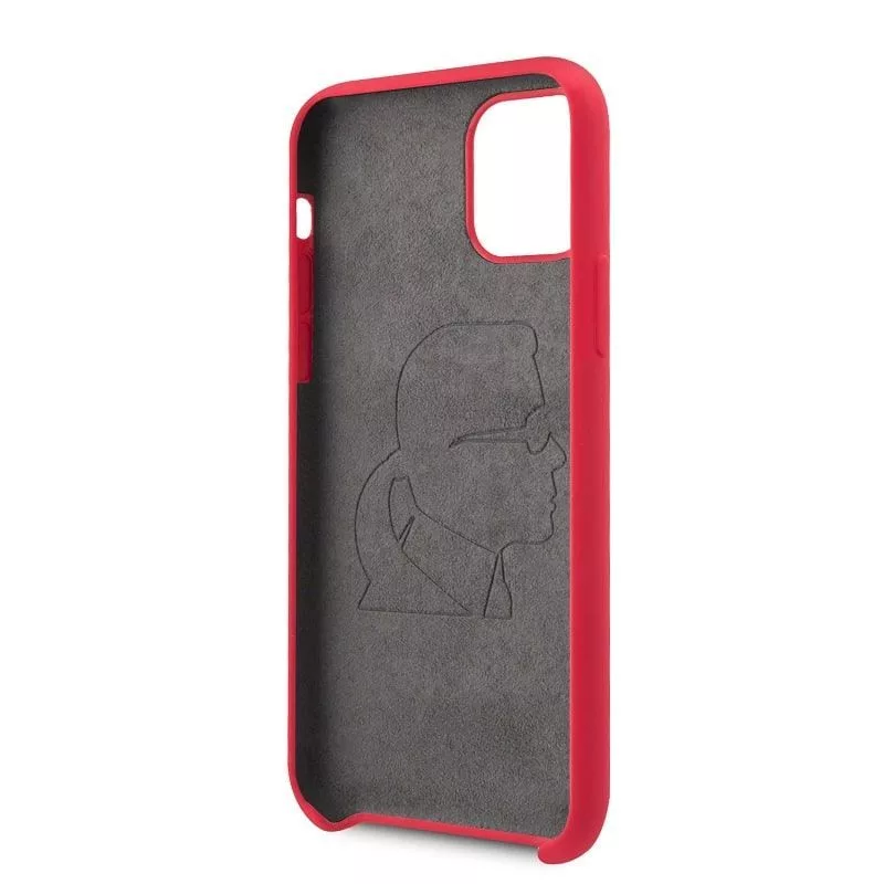 Capa Iconic Body Karl Lagerfeld para Apple iPhone 11 Pro - vermelha